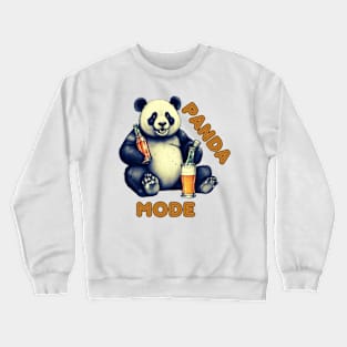 Panda mode Crewneck Sweatshirt